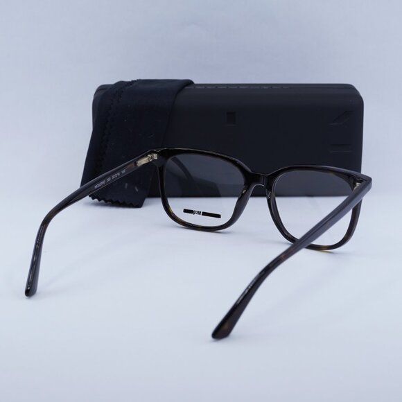 McQ by Alexander McQueen MQ0276O 002 Square Eyeglasses 52mm – Dark Havana - Picture 11 of 11
